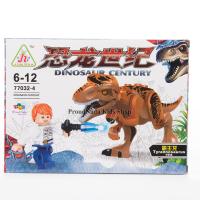 ProudNada Toys ของเล่นเด็กชุดตัวต่อเลโก้ไดโนเสาร์ JUN HUA DINOSAUR CENTURY 77032-4