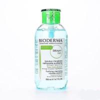 Bioderma Sebium H2O ผลิตภัณฑ์เช็ดเครื่องสำอางค์ 500ml. (เหมาะกับผิวมัน) ฝาปั้ม