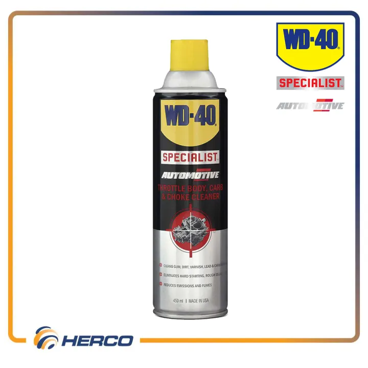 WD40® Throttle Body, Carb and Choke Cleaner 450 mL Lazada PH