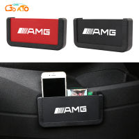 GTIOATO สำหรับ AMG ที่วางของในรถยนต์ โทรศัพท์มือถือที่ใส่ของในรถยนต์ กล่องเก็บของในรถ กล่องใส่ของในรถ ที่เก็บของในรถยนต์ ช่องเก็บของในรถยนต์ แต่งรถภายในรถยนต์ For Mercedes Benz E200 AMG GT GLC300 S G63 E W202 W204 W212 W203 S500 G500 GLE