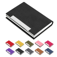 【CW】1 Pc Men Business Card Case Stainless Steel Aluminum Holder Metal Cover Women Credit Business Card Holder Case 2022 New