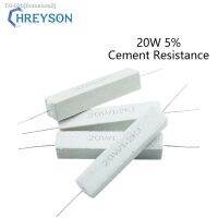 ❀ 20W Ceramic Cement Resistor 5 2 Pcs In A Pack 22R 24R 27R 30R 33R 36R 39R 43R 47R 50R 51R 56R 62R 68R 75R 91R 100R 120R 150R