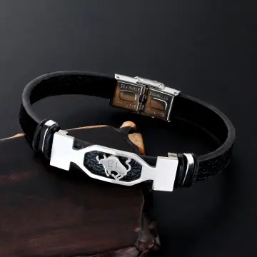 Black Cool Biker Mechanic Wrench Bracelets Stainless Steel Punk Style  Bracelets Women Men Wristband Jewelry