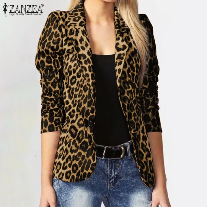 animal print jacket womens