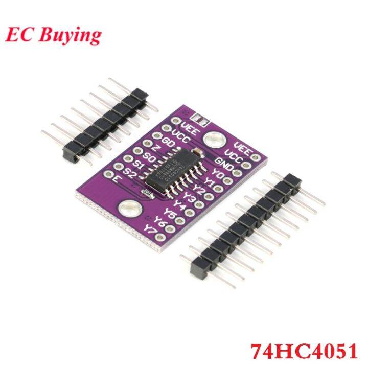 74HC4051 8 channel Analog Multiplexer Selector Module Multiplexers ...