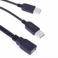 Ganda USB 2.0 A Pria Wanita USB Splitter Extension Cable