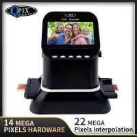 High Resolution 120 Film Scanner เครื่องสแกนฟิล์ม 22 Mega pixels Slide Negative Photo Scanner Digital 35mm 135 126KPK Film Converter 4.3"LCD