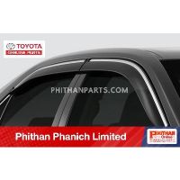 อุปกรณ์ตกเเต่งแท้ โตโยต้า แผงบังแดดข้างโครเมียม TOYOTA SIDE VISOR 060A  A-PZ033-06003 Camry แบบรถ ASV50, ACV51, AVV50