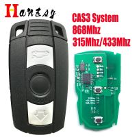 3ปุ่มรีโมทกุญแจสำหรับ E92 E89 Bmw 315Mhz/433Mhz E90 E82 Z4 X5 1 3 5 7 Series ระบบ Cas3กุญแจอัจฉริยะ Mhz/Mhz/868Mhz