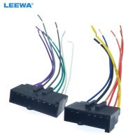 LEEWA Car Radio Audio Stereo Interface Wire Harness for Ford Mondeo 1987-1993 Mustang Wire Cable CA2957