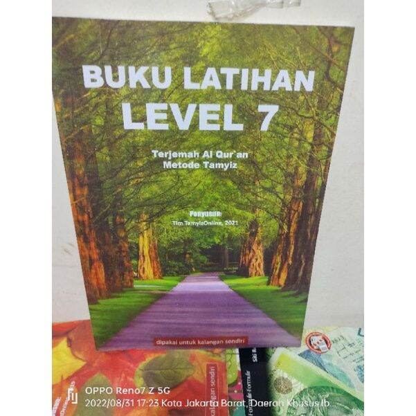 Buku Latihan Level 7 Terjemahan Al Qur'an Metode Tamyiz | Lazada Indonesia