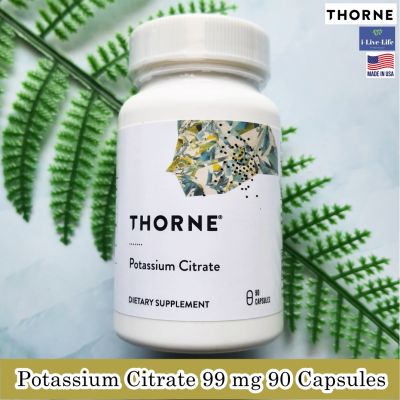 Thorne Research - Potassium Citrate 99 mg 90 Capsules โพแทสเซียม