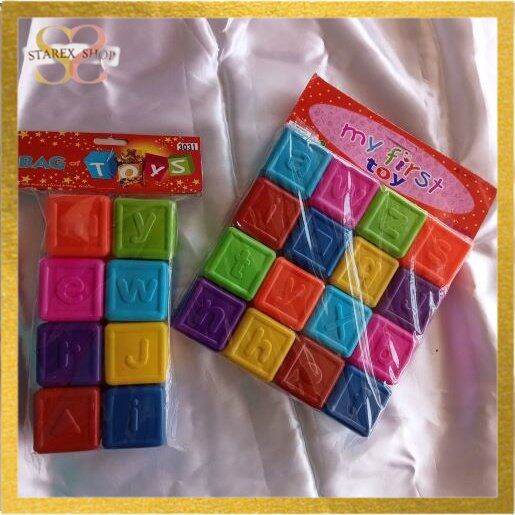 ABC Alphabet Shapes Colors Blocks Educational Toys for
