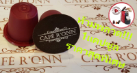 แคปซูลกาแฟ  CAFE RONN อาราบิก้า100% คั่วกลาง เอสเปรสโซ่ 1 แคปซูล สามารถใช้ร่วมกับเครื่อง Nespresso ได้