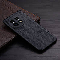 เคสฝาปิดโทรศัพท์หนังลายไม้ไผ่ (สไตล์ใหม่) สำหรับ Oneplus 11 5G Funda ไม้ไผ่ Funda Luxury Coque สำหรับ Oneplus 11เคสเคสโทรศัพท์มือถือ Capa