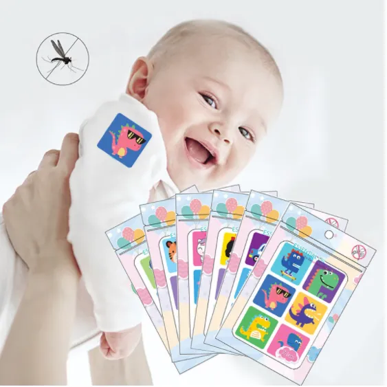 Learn And Play 6pcs 24pcsbaby Kid Anti Mosquito Repellent Stickers Patches With Cartoon Pictures Safety Baby Anti Mosquito Patch Lazada Ph