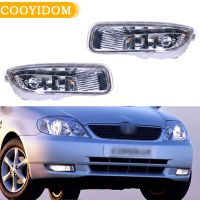 Newprodectscoming Car Front Bumper Fog Light Lamps Clear with Bulbs US For Toyota Corolla 2003 2004 2005 812102060 81200 02060 Headlight