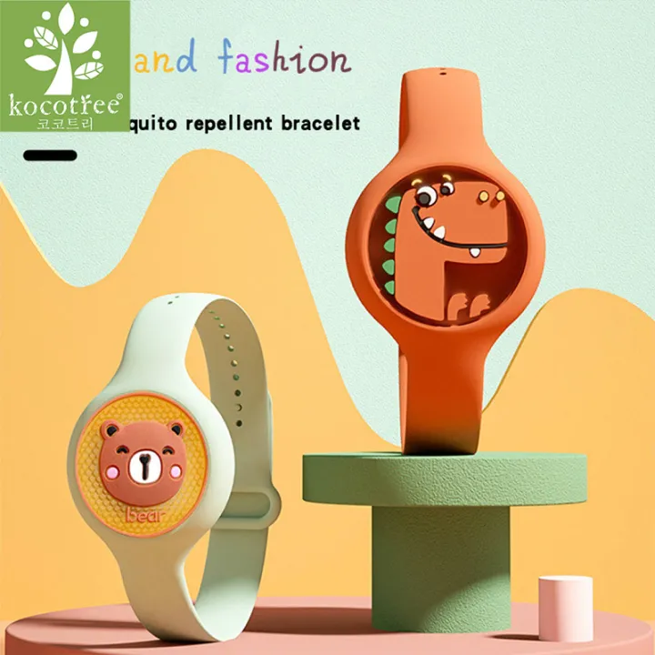 Kocotree Flash cartoon mosquito repellent bracelet Silicone anti-mosquito  watch for students and children to ensure sleep and outdoor safety | Lazada  PH