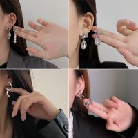 [COD] Xiaohongshu recommends 925 silver needle earrings ins cold accessories design sense fashionable and versatile