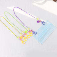 【sweet】1PC 57cm Korea candy color Adjustable Nylon Anti-lost Non-slip Hanging chain for Accessories