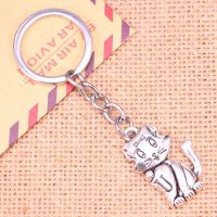 20pcs New Fashion Keychain 21x33 Mm Pendants Men Jewelry Car Chain Holder Souvenir