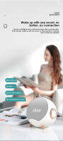 การชาร์จแบบไร้สาย Smart Home Desktop Small Audio ที่วางศัพท์มือถือคอมพิวเตอร์นาฬิกาลำโพง Alarmhot