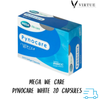 Mega We Care Pynocare White  จุดด่างดำ ผิวดูกระจ่างใสขึ้น (20 แคปซูล)