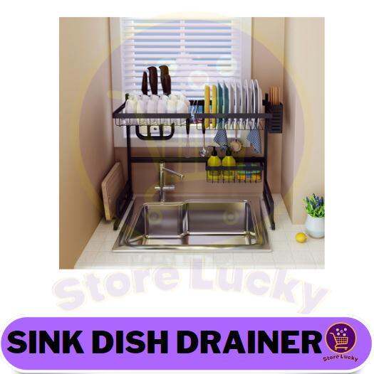 Space Saver Over Sink Dish Drainer Rack Lazada PH