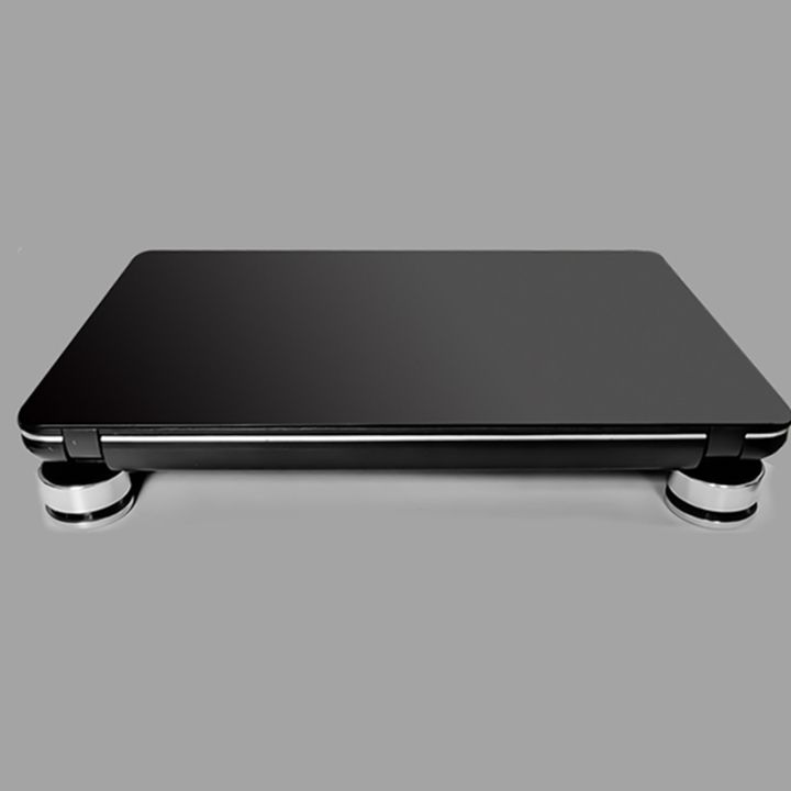 laptop-ergonomics-aluminum-alloy-foot-pad-gamebook-holder-silicone-elevated-heat-dissipation-bracket-base-keyboard-shelf