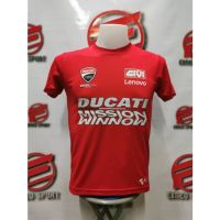 ?Microfiber Quality?Baju Motor Sport Ducati Factory Racing Team MotoGP21 Tshirt Graphic Tee