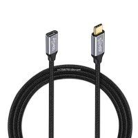 Kabel Ekstensi USB C PD 100W Gen 2 TypeC 3.1 Kabel Ekstensi untuk Telepon Komputer Dropship Baru