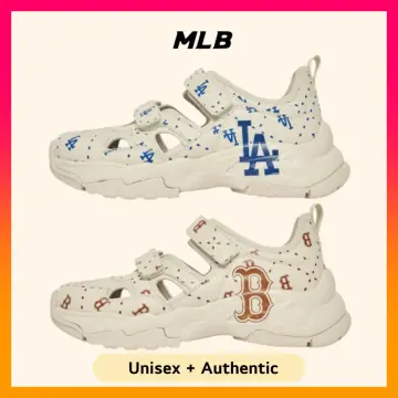 MLB Korea Unisex Chunky Bouncer Clog Sandals NY Yankees White