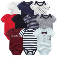 2022 Baby Rompers 5-pack infantil Jumpsuit Boy&amp;girls clothes Summer High quality Striped newborn ropa bea Clothing Costume