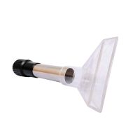 2X Extractor Tool Hand Wand with Clear Head for Upholstery &amp; Carpet Cleaning, Car Detailing Vacuum Wand for Truckmounts