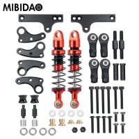 MIBIDAO Metal Cantilever Suspension Shock Absorber Kit for Axial SCX10 &amp; II 90046 1/10 RC Crawler Car Model Parts Screw Nut Drivers