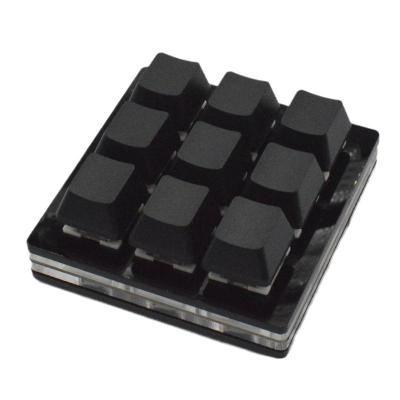mini Keyboard 9 Keys Macro Keyboard Programmable Keyboard RGB Mechanical Games Keyboard DIY Copy Paste Custom Shortcut Keys