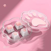 Pink Cat Claw Keycap Diy Cute Soft Key Cap Novelty Personality Universal Socket