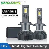 ♝Cuizicai6034443 Lâmpada Do Farol Carro YHKOMS-LED Canbus Auto Farol Lâmpada De Névoa 120W 40000LM H8 H9 H11 9006 HB4 881 H4