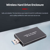 Xiao Mini SSD Case MSATA To USB 3.0 Hard Drive Case MSATA USB Adapter External Solid State Disk รองรับ30*3050 MSATA SSD Hard Disk