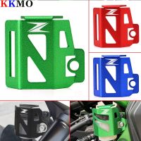 ☎□ Z900 Accessorie Motorcycle CNC Rear Fluid Reservoir Guard Protector Cover For Kawasaki Z750 Z900 Z400 Z800 Z650 ZX25R ZX6R ZX4RR