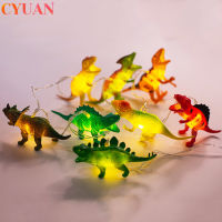 2m LED Dinosaur String Light Jurassic World Decor Fairy Lights Garland Children Room Boy Birthday Party Decor Kids Gifts Toy