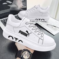 【MOQIAO SKIL】  READY STOCK Size 35-44 Small White Shoes 2022 New Trend Mens Shoes Womens Shoes All-match Thick Bottom Air Cushion Sports Shoes Couple Shoes