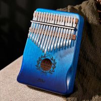 Kalimba 17คีย์เครื่องดนตรีไม้มะฮอกกานีคุณภาพเปียโนนิ้วหัวแม่มือสำหรับผู้เริ่มต้นพร้อมเปียโนนิ้วของขวัญให้เพื่อนสร้างสรรค์