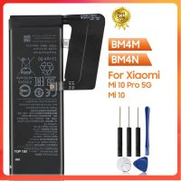 แบตเตอรี่?BM4NสำหรับXiaomi Mi 10 5G/ 4780MAh BM4MสำหรับXiaomi Mi 10 pro 5G Xiaomi 10Pro/ 4500MAh+ชุดไขควงถอดฟรี แบตเตอรี่รับประกัน 6 เดือน