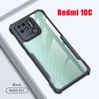 Redmi 10C Redmi 10 C เคสโทรศัพท์อะคริลิคใสเสริมการป้องกันมุมเคสใส