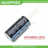 5PCS 63V3300UF 3300UF63V 18X35MM 63v 3300uf 18*35 Electro Electrolytic capacitor Electrical Circuitry Parts