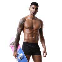 Summer Men Nylon Solid Shorts Mens Breathable Fashion Casual Joggers Beachwear NO Pocket