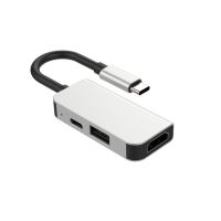 【✲High Quality✲】 bukan2581584811414 Usb 3.0 Type-C ฮับเพื่อหัวแปลงสัญญาณ Hdmi 4K Thunderbolt 5 Usb C Hub พร้อม Tf ช่องตัวอ่าน Sd Pd สำหรับ Macbook Pro/air