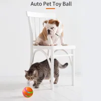 Smart Interactive Cat Toys Remote Control Dog Chew Toy Ball for Aggressive Chewers Sustainable Long Run Rolling Balls for Dog Toys