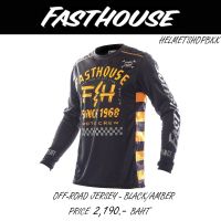 เสื้อแขนยาว  FASTHOUSE OFF-ROAD JERSEY BLACK AMBER